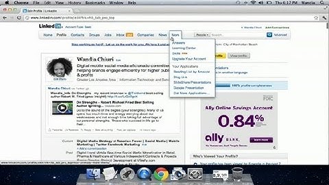 How to Link My Wordpress to LinkedIn : LinkedIn Basics