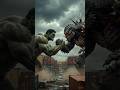 Hulk Vs monster 💀 | hulk fight with monster | brutal fight scene #ai #hulk #monster
