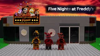 LEGO Самоделка - Пиццерия Фредди | Horror Game Five Nights at Freddy's | LEGO FNaF Сборка