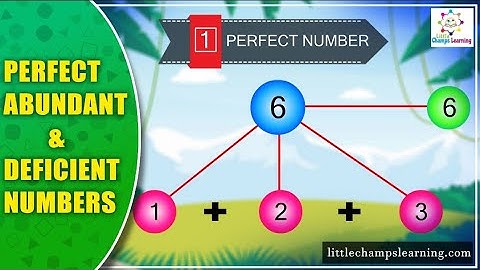 ABUNDANT, DEFICIENT AND PERFECT NUMBERS