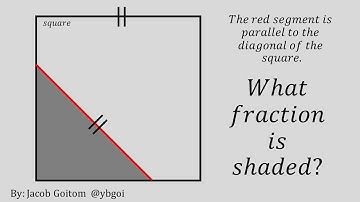 Fun Geometry | What fraction is shaded? | How to solve this?