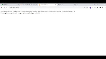Your Composer dependencies require a PHP version  7.4.0.