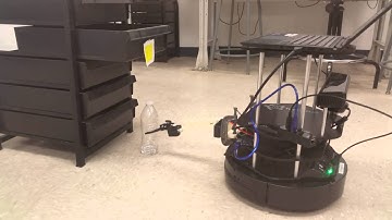 Turtlebot following human and picking up an object -- complete