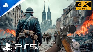 (PS5) NAZI INVASION ON RUSSIA | Realistic Ultra Graphics Gameplay [4K 60FPS HDR] Call of Duty screenshot 5
