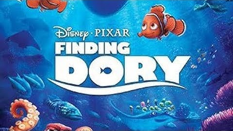 Opening to Finding Dory (2016) 2016 DVD. (2021 Re-Release)