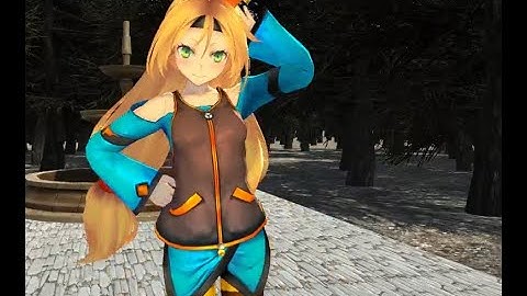 Anime Dancer Girl 3! Unity Chan in the Woods!