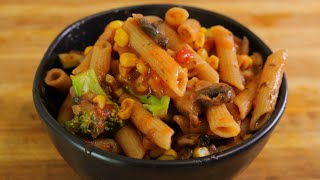 Whole Wheat Pasta Recipe  Healthy Recipe Channel  Healthy Budget Recipes