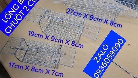 Cung cấp lồng bẫy chuột 2 cửa. Lồng bẫy chuột đường mòn 2 cửa vào. Bán lồng bẫy chuột 2 đầu vào.