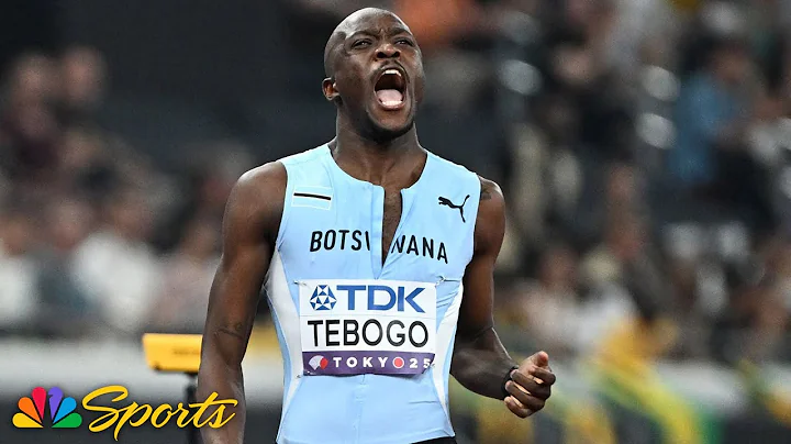 Olympic champion Letsile Tebogo matches Lyles, Bednarek, with 200 heat win in Tokyo | NBC Sports