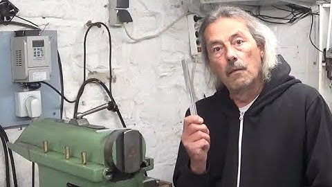 Shaping a gib for the shaper and 5K subs winner.