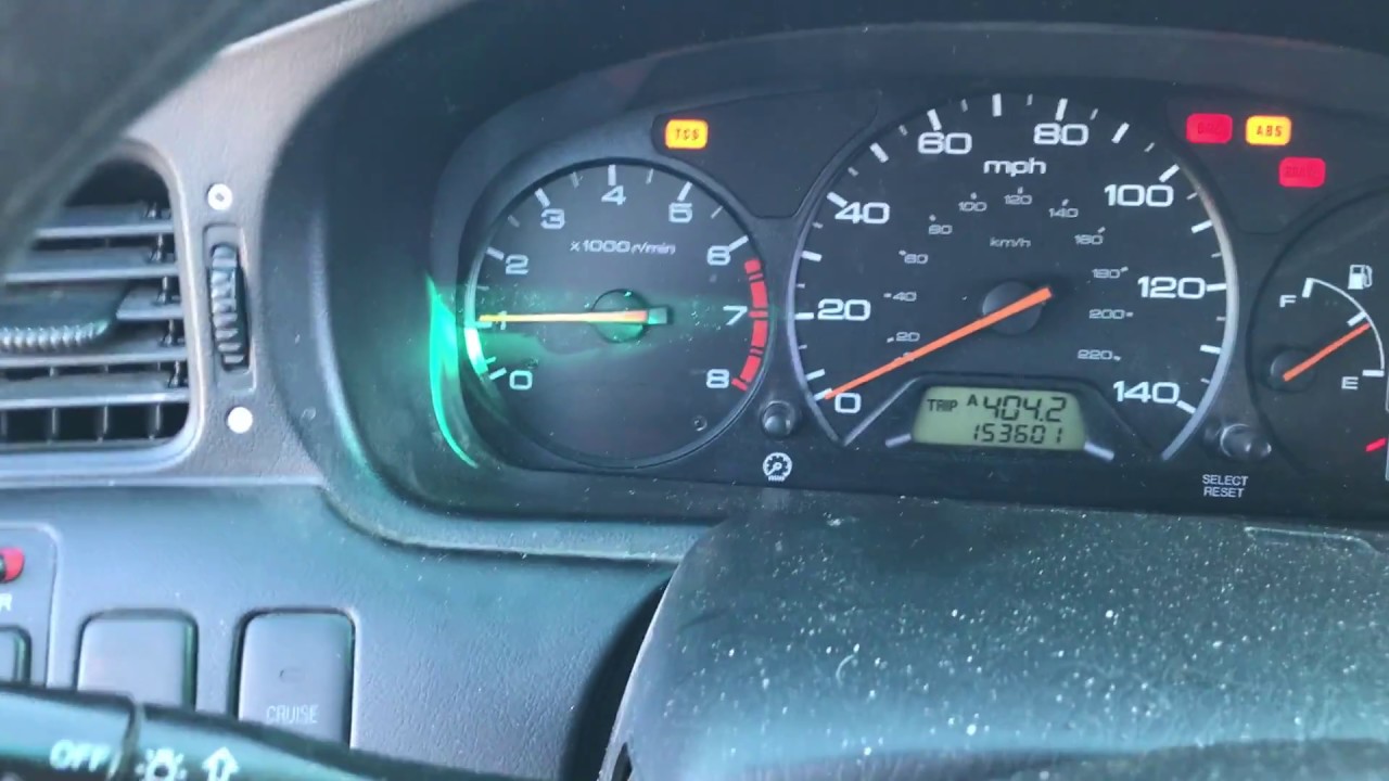 2000 Honda odyssey Maintenance Light Clear - YouTube