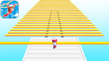 Satisfying Mobile Game Roof Rails Top Free Gameplay Walkthrough Big Update All Levels Max Skills