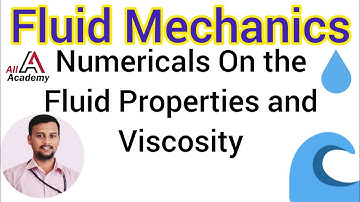 Fluid Mechanics Module 1 : Numerical on Fluid Properties & Viscosity | Part 4 | VTU FM | 4th Sem