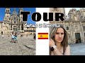Conhecendo Santiago de Compostela em Espanha 🇪🇸 | Vlog’s Vanessa