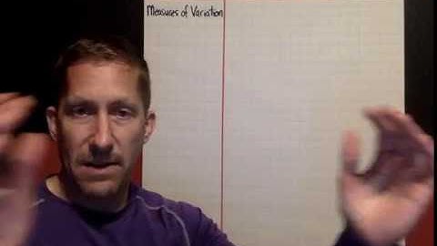 Ch11, Lesson 3, Measures of Variation