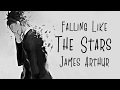 Nightcore  falling like the stars   james arthur lyrics 
