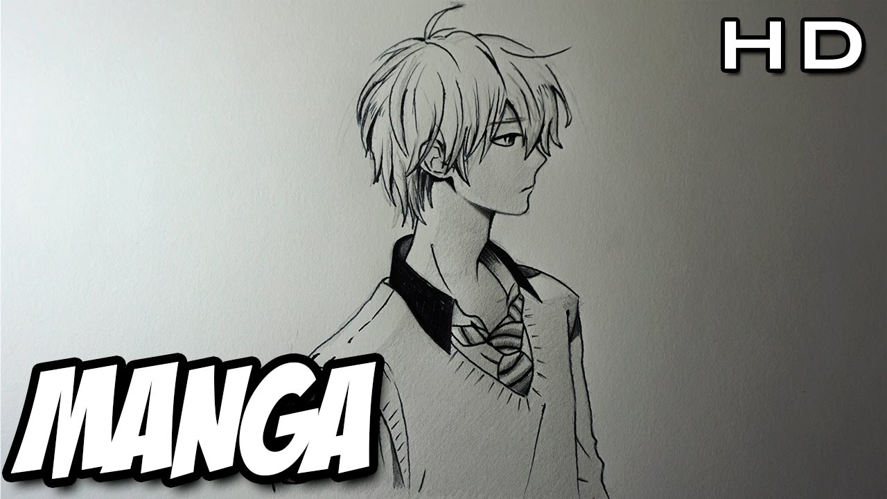 Cómo Dibujar Un Chico Anime O Manga Fácil Paso A Paso Tutorial Youtube