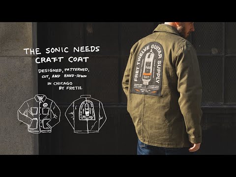 FRET12 – Sonic Needs Craft Coat - Army