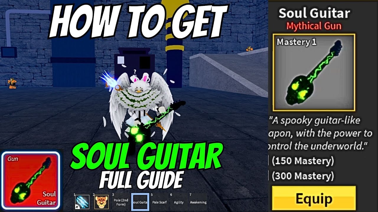 Bloxfruits Unlocking Mythical Soul Guitar In 5 STEPS 