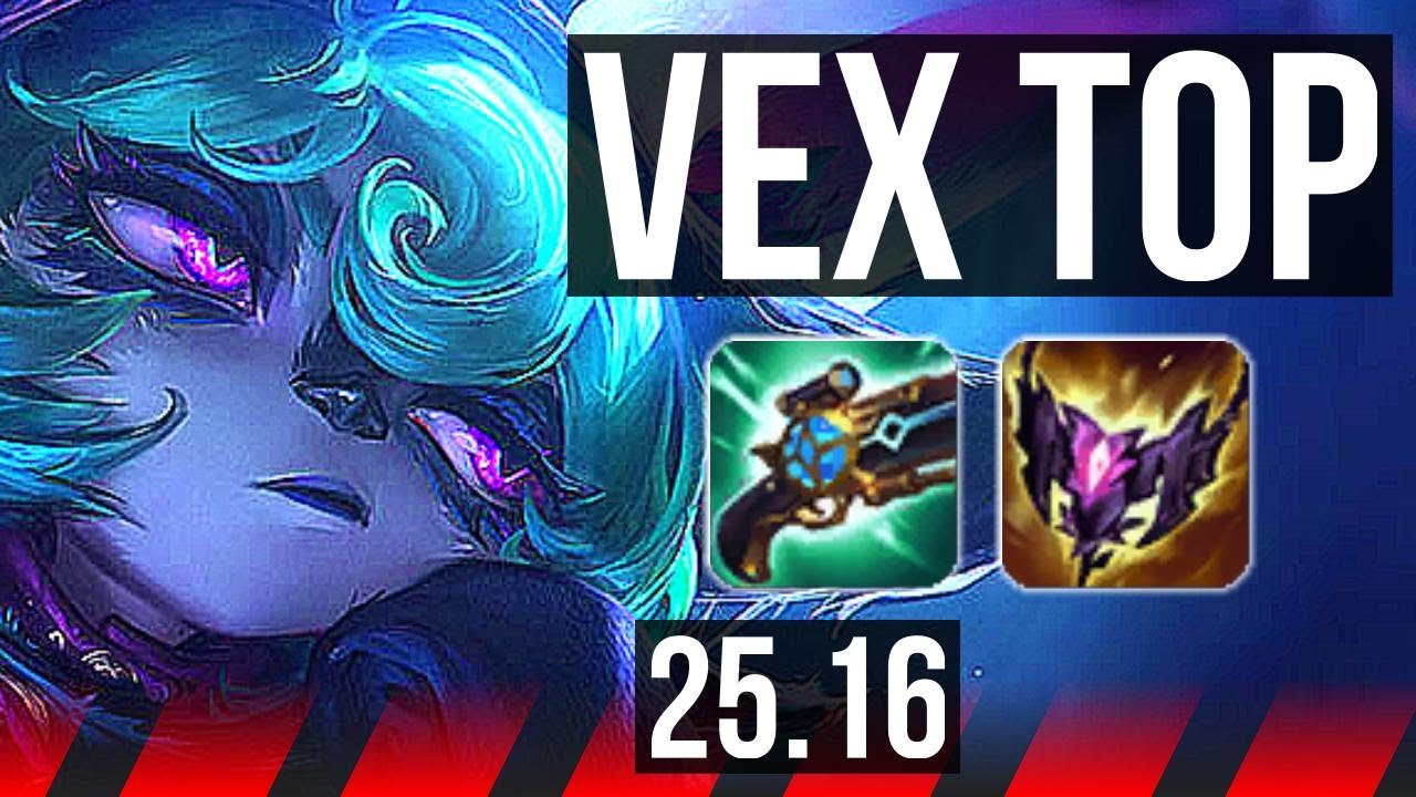 VEX vs YONE (TOP) | Godlike | KR Master | 25.16