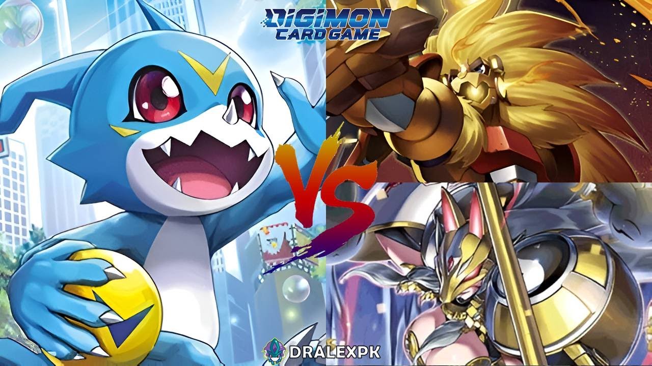 Digimon TCG | Veemon Red E-14 | vs Galaxy Toolbox, Sakuyamon (BT23-DCGO)