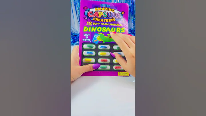 Unboxing A Amazing🤩 Dinosuars 🦖 Capsules - [ASMR] #shorts