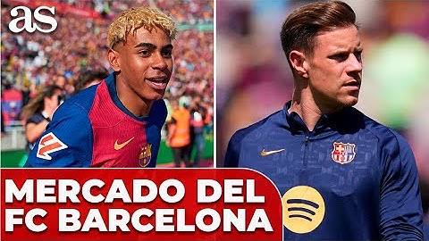 MERCADO FC BARCELONA | LAMINE hereda el "10" y la SALIDA de TER STEGEN es CLAVE