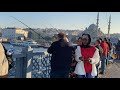 Istanbul Eminonu Pier and Galata bridge Walking Tour 4k UHD #istanbul #walkingtour #turkey #walking