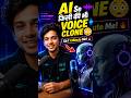 AI Se Voice Clone Kaise Kare 🔥 Free AI Voice Generator #shorts #viralshorts#VoiceClone #AIVoice