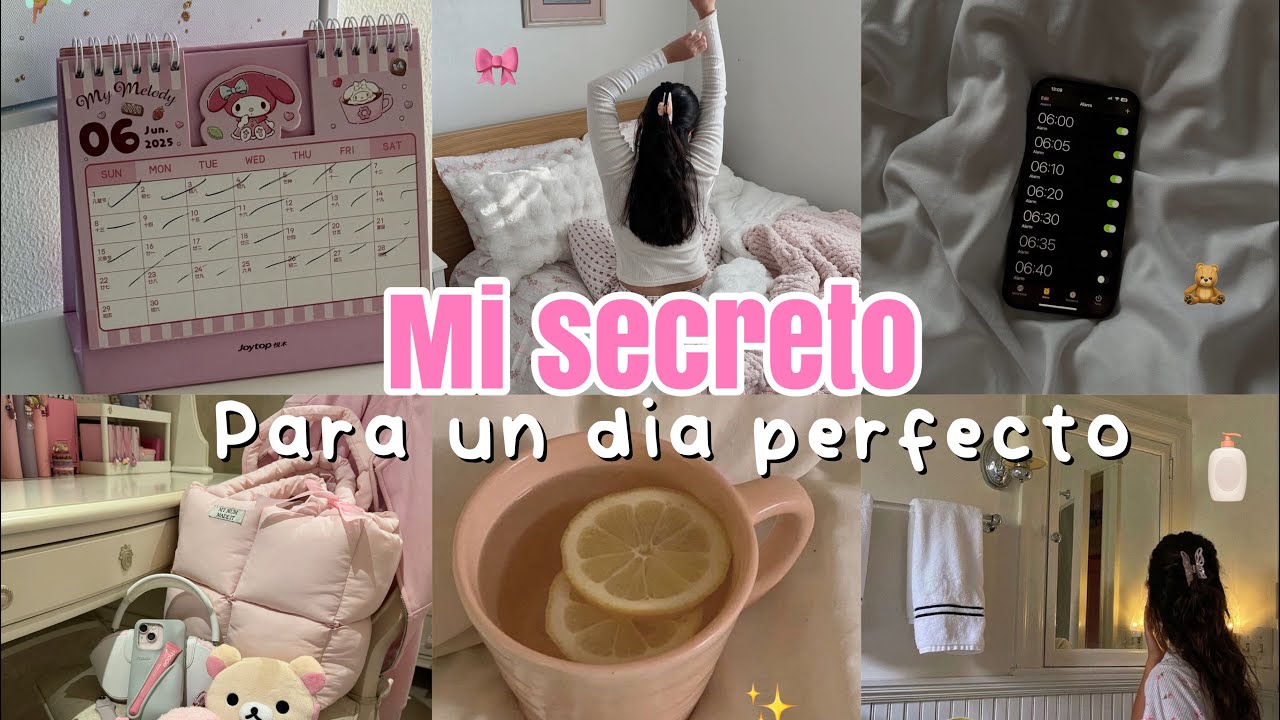 TRUCOS para tener un DÍA PERFECTO en la escuela (desde que despiertas)💗🌸🧸📝✨