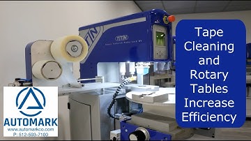 TTN 90 EKO Pad Printer with Tape Cleaning and Rotary Table Can Increase Efficiency