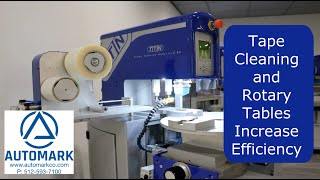 TTN 90 EKO Pad Printer with Tape Cleaning and Rotary Table Can Increase Efficiency
