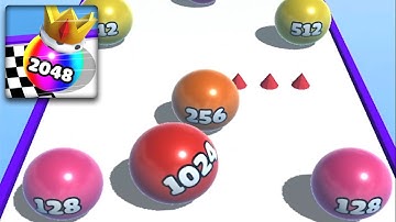 Ball Merge 2048 - All Levels Walkthrough Gameplay iOS, Android Mobile Game (Levels 27-28)