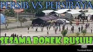 persib vs persebaya, sesama bonek rusuh, piala presiden 2022