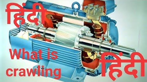 What is crawling in induction motor