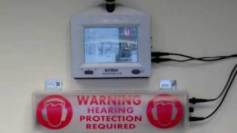 Extech SL130 Sound Level Monitor With LED Sign