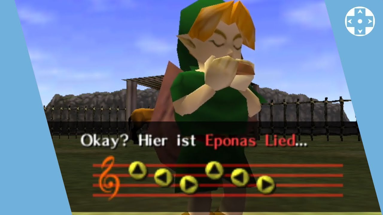 🎵 Eponas Lied in Zelda Ocarina of Time YouTube
