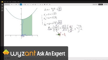 Evaluate a definite integral for a quadratic function using definition of Riemann Sum.