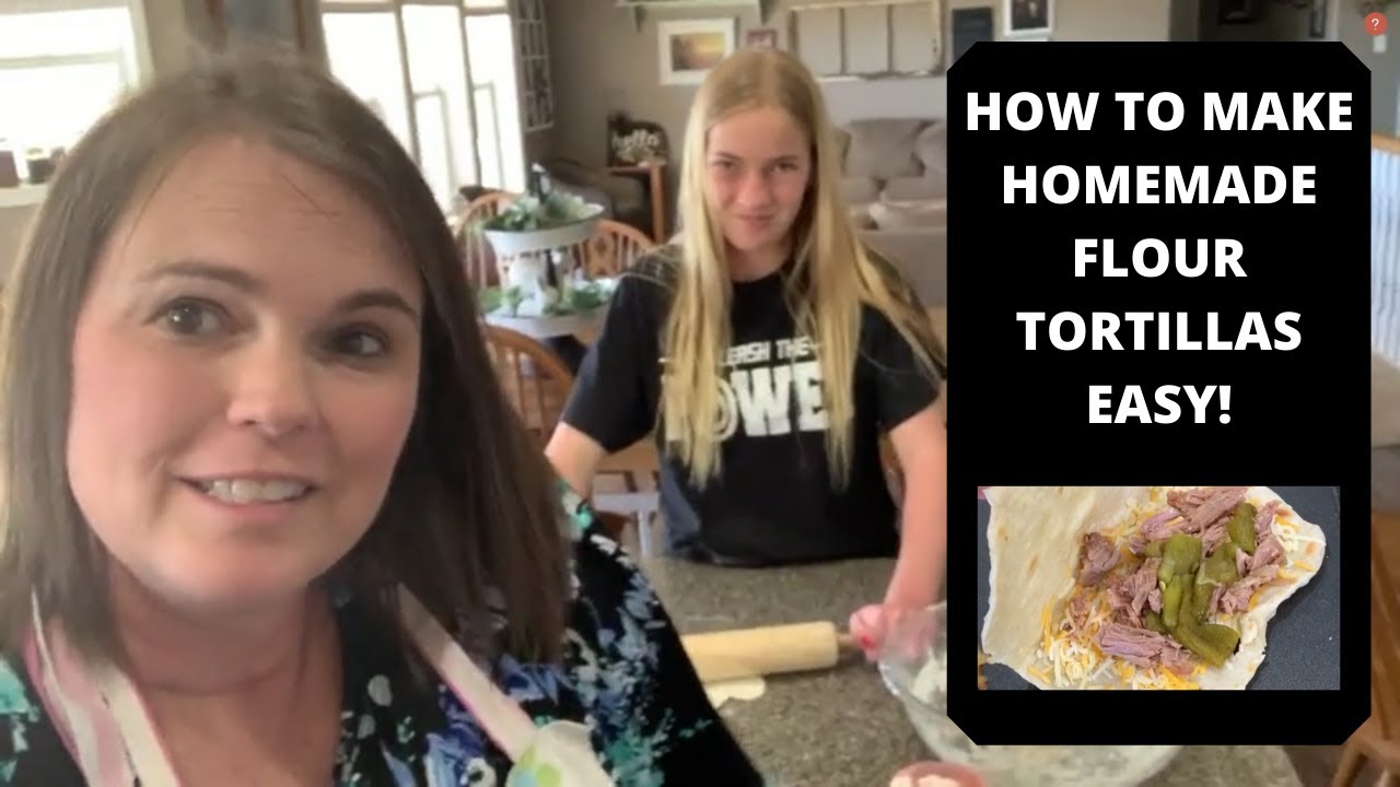 EAT HOW TO MAKE HOMEMADE FLOUR TORTILLAS EASY RECIPE YouTube