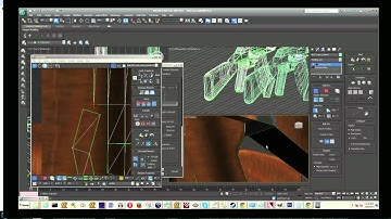 Wizard style Modeling Making Low Poly Models for Game Engine, in 3ds max, photoshop etc AK47 - 1 / 2