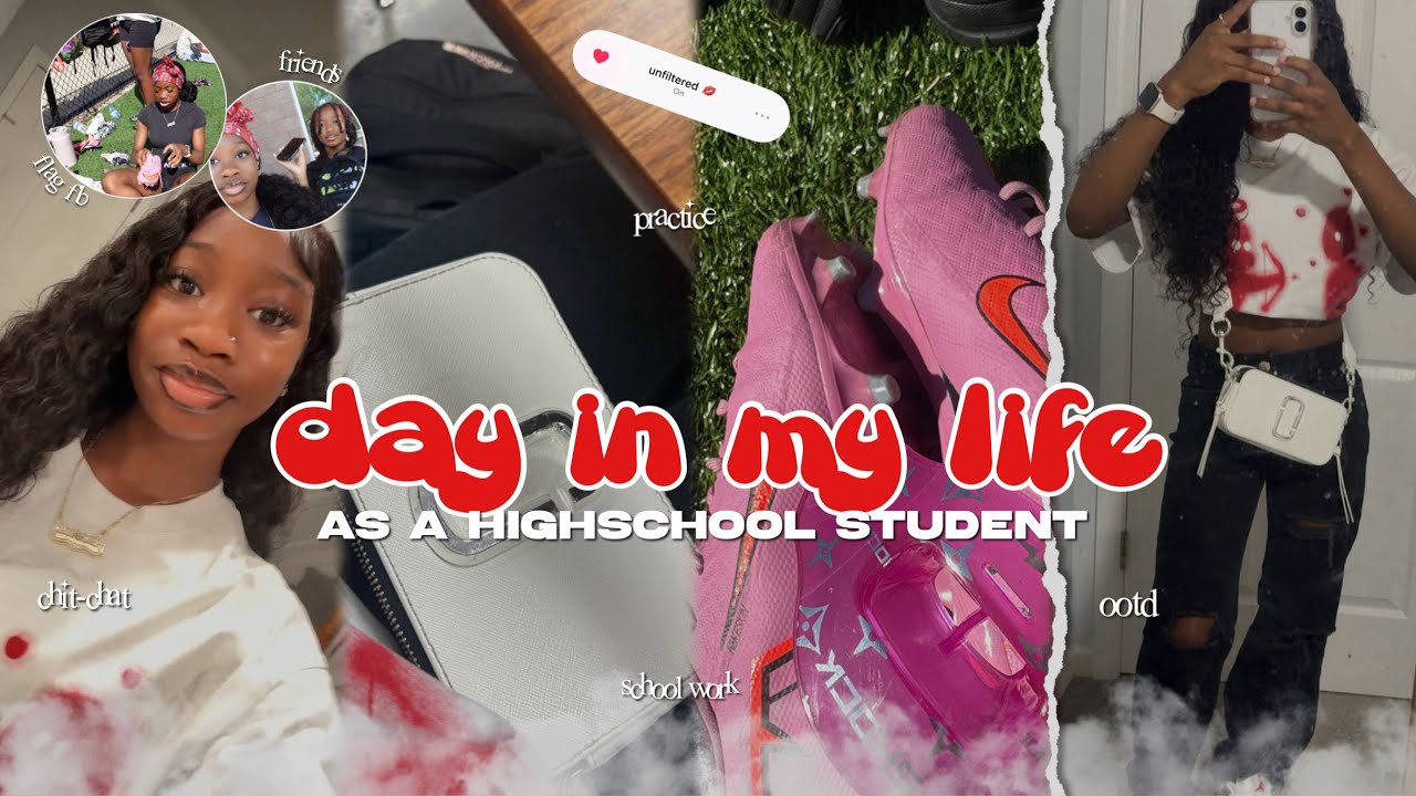 DAY IN MY LIFE AS A HIGHSCHOOL STUDENT | school vlog, ootd, friends, chit-chat, practice…etc