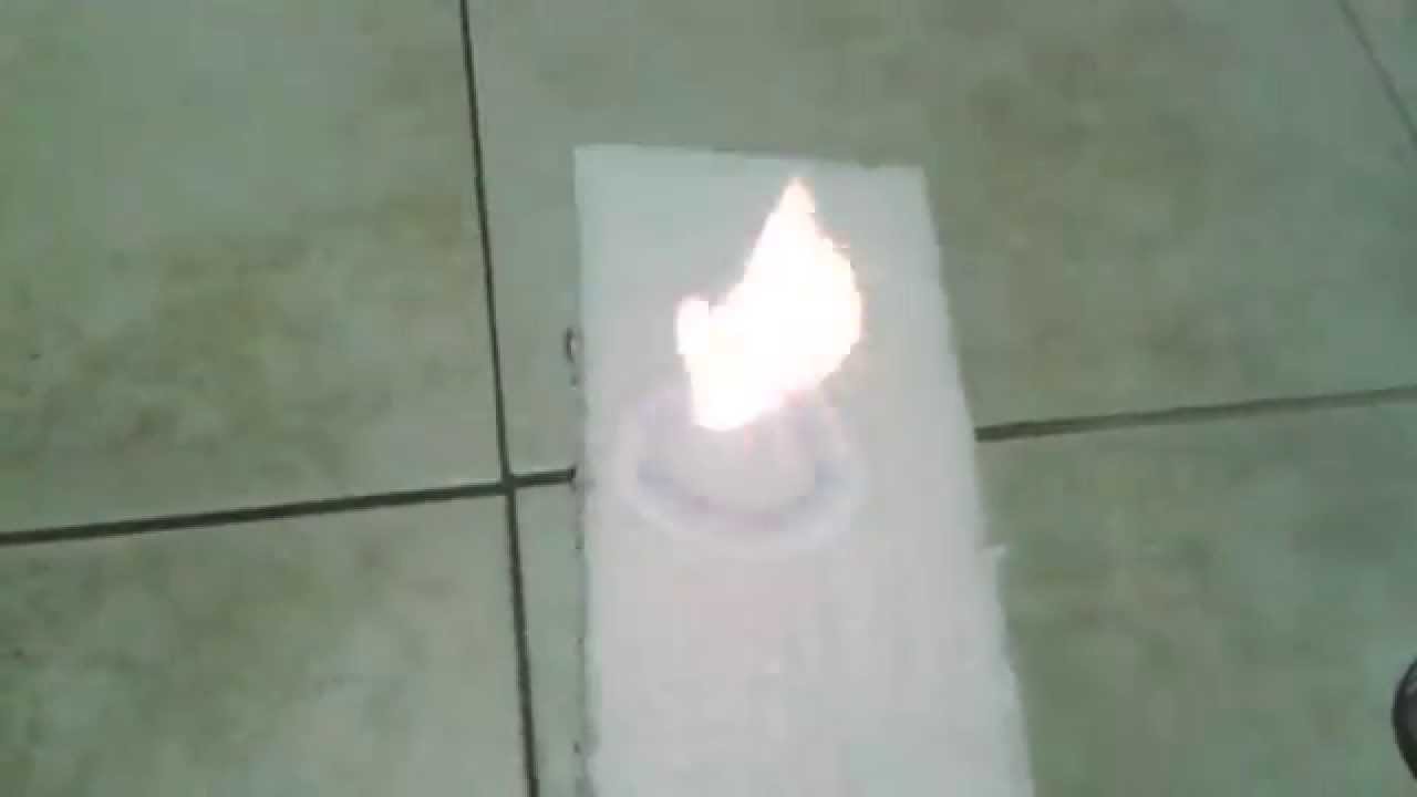 What happen if u fire on polystyrene YouTube