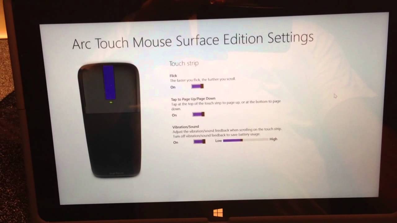 Arc Touch Mouse Surface Ed Surface Pro 2 App Working YouTube