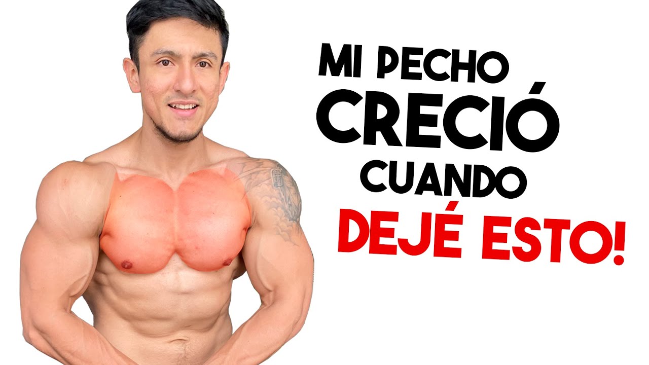 Por Esto Tu Pecho Sigue Igual Es Hora Que Tu Pecho Crezca Youtube