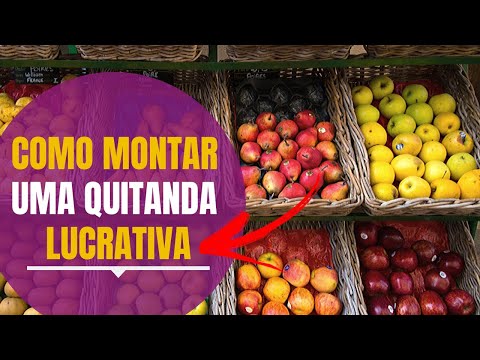 Vídeo: Como Abrir Um Quiosque De Frutas E Vegetais