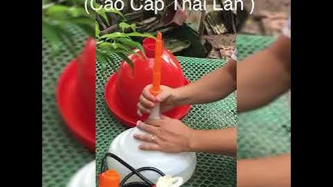 Hướng Dẫn Lắp Đặt Máng Nước Tự Động Cho Gà
