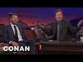 Joel McHale Is Bitter About Conan’s Travel Shows | CONAN on TBS