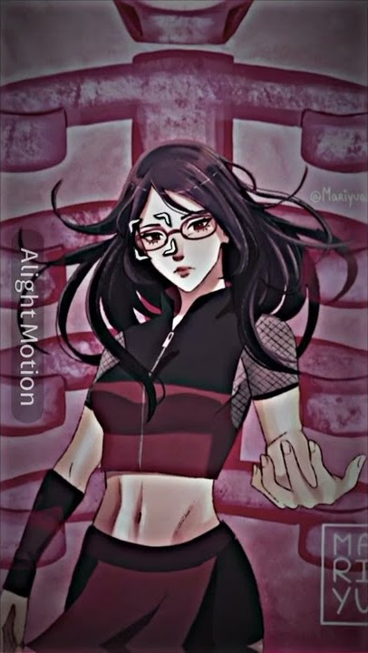 Sarada || DJ tau tau tau X old miracles #anime #naruto #borutonextgeneration #jedagjedug #am #edit