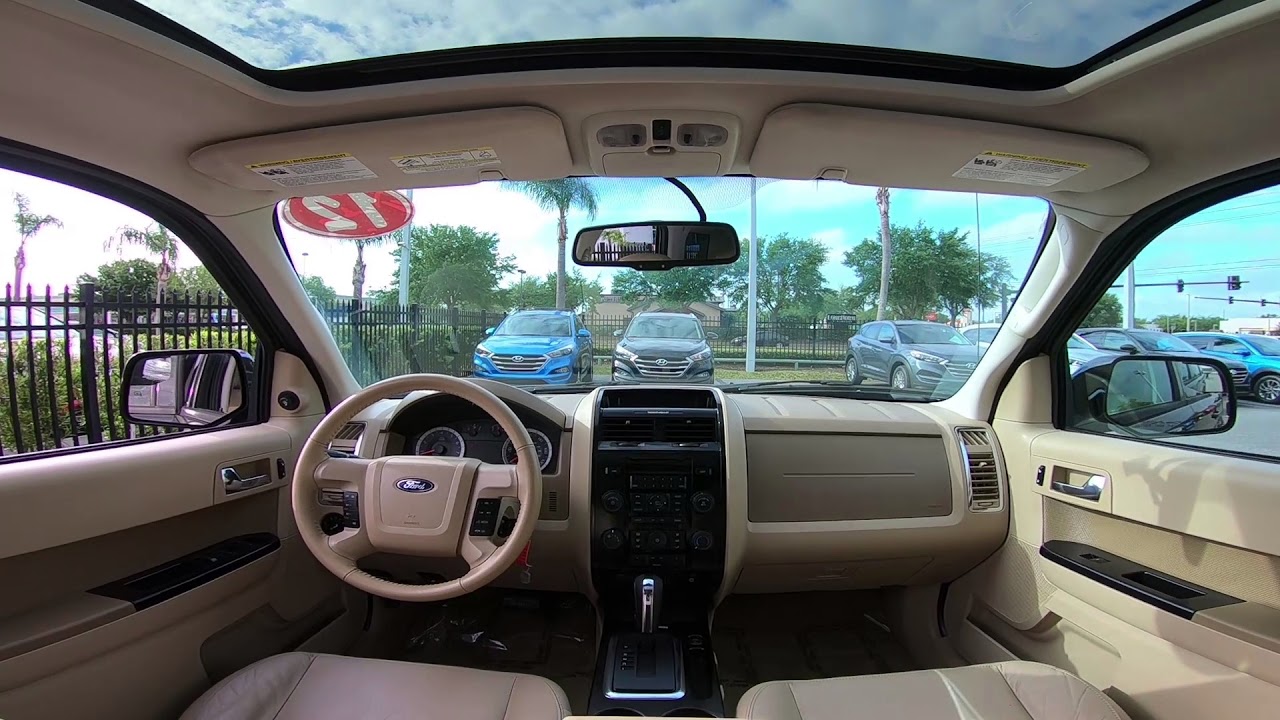 2012 Ford Escape Limited Interior