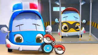 Playing the Police Song | Police Car | Monster Cars | Colors | Car Cartoon | BabyBus - Cars World